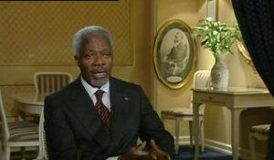 [Interview de Kofi Annan]