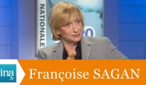 Françoise Sagan "Derrière l' épaule" - Archive INA