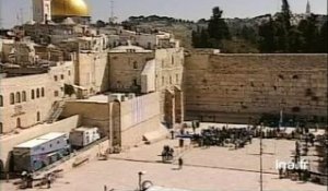 LE PAPE A JERUSALEM/MUR MESSE