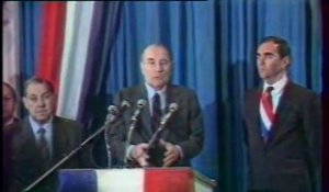 Mitterrand en Franche Comté