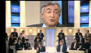 Invite plateau : réactions Dominique Strauss Kahn 1er tour présidentielle