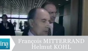 Voyage Mitterrand à Bonn - Archive INA