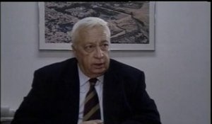 Interview Ariel Sharon
