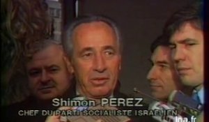 Shimon Peres à l'Elysée