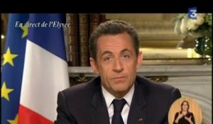 [Voeux de Nicolas Sarkozy]