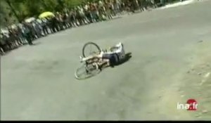 Tour de France 2001 chute de Laurent Jalabert - Archive vidéo INA