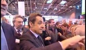 [La page "Facebook de Nicolas Sarkozy]