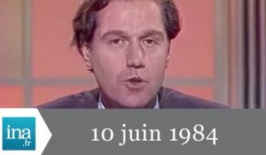 20h Antenne 2 du 10 juin 1984 - Ivan Lendl remporte Roland Garros - Archive INA