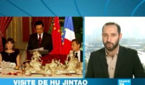 France : 20 milliards d'euros de contrats avec Hu Jintao