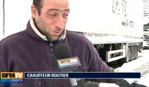 Rhône-Alpes : des milliers de camions bloqués