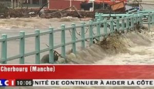 Inondations Cherbourg : du jamais vu depuis 1949