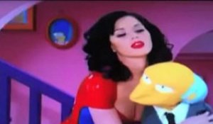 Katy Perry et son décolleté dans les Simpsons