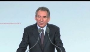 Discours de cloture - congres - François Bayrou - 1