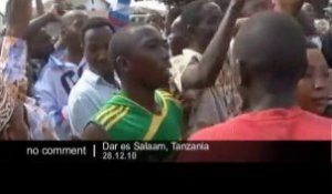 Manifestation musclée en Tanzanie - no comment