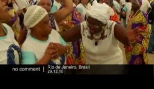 Fête de Yemanjá à Copacabana - no comment