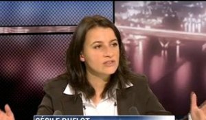 BFMTV 2012 : l'interview de Cécile Duflot par Le Point