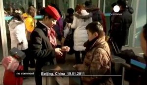 Des millions de voyageurs en Chine pour le... - no comment