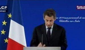 Voeux de Nicolas Sarkozy aux acteurs de santé.