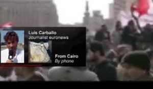 Luis Carballo : les journalistes cibles des pro-Moubarak