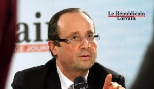 François Hollande face à la rédaction