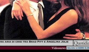 Tira aria di crisi tra Brad Pitt e Angelina Jolie