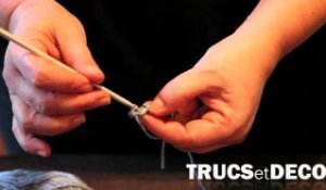 Faire une maille serrée en crochet par TrucsetDeco.com