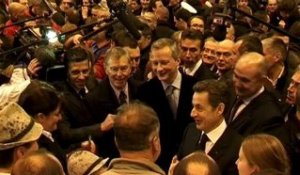 Sarkozy inaugure le salon de l'Agriculture