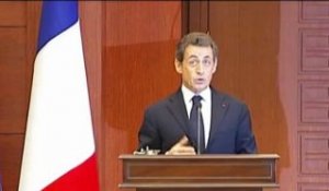 Point de presse de N. Sarkozy avec M. Abdallah GÜL
