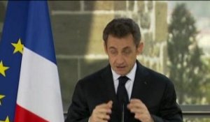 Politique en faveur du patrimoine : M. Sarkozy