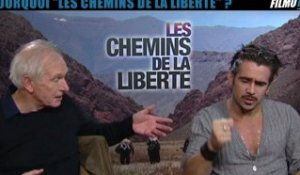 LES CHEMINS DE LA LIBERTE : interview de Peter Weir