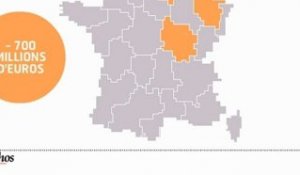 Infographie : La conjoncture des régions françaises