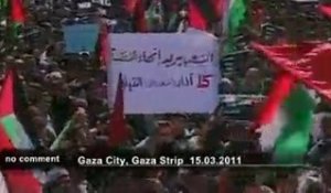 Manifestation en Cisjordanie pour "l'unité... - no comment
