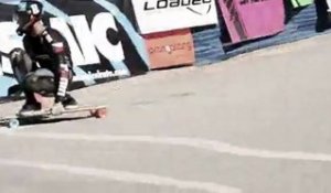 Downhill Skateboarding : "Lundberg Loses It"