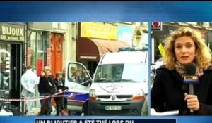 Un bijoutier tué dans un braquage à Paris