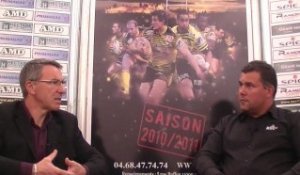 Canal 13 avec Patrick Pédrazzani, Directeur Technique National du Rugby à XIII. La passion du ballon ovale !