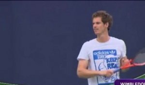 Wimbledon : Murray gère la pression