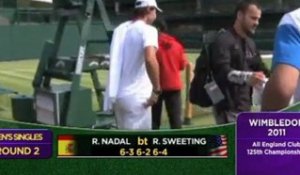 Wimbledon : Nadal file en seizièmes