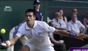 Wimbledon, 3ème tour : Djokovic perd un set