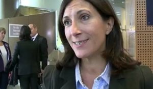 Sandrine Mazetier aux journées parlementaires du PS