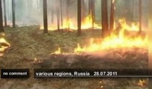 Feux de forêt et canicule en Russie - no comment