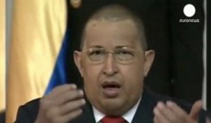 Hugo Chavez assure que la chimiothérapie fait effet