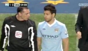 Manchester City : Agüero frappe d'entrée !