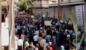 Les manifestants syriens veulent la mort d'Assad