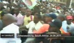 Afrique du Sud : incidents en marge de... - no comment