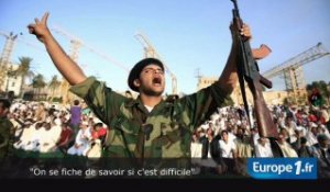 Omar, rebelle libyen : "Je n'ai pas peur"