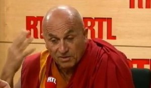 Matthieu Ricard, interprète français du Dalaï-Lama, invité de RTL (2 septembre 2011)