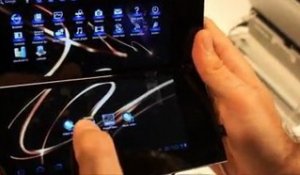Sony Tablet P : test live par Les Numériques