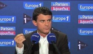 Valls : "l'équation politique de DSK, c'est moi"
