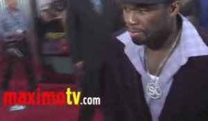 50 Cent at REAL STEEL Los Angeles Premiere Arrivals