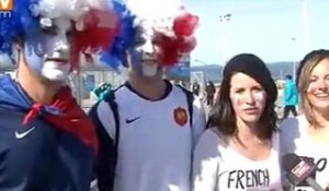 Supporters français chouchous de la Nouvelle-Zélande